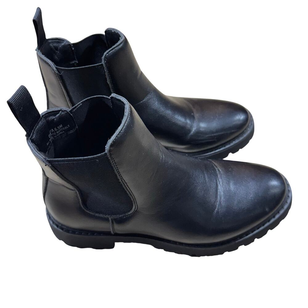 Dune London Dalya Chelsea Boots Women’s 6.5M Black Memory Foam